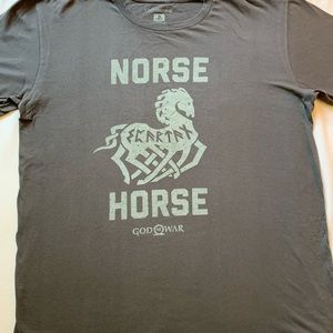 God Of War Norse Horse Tee